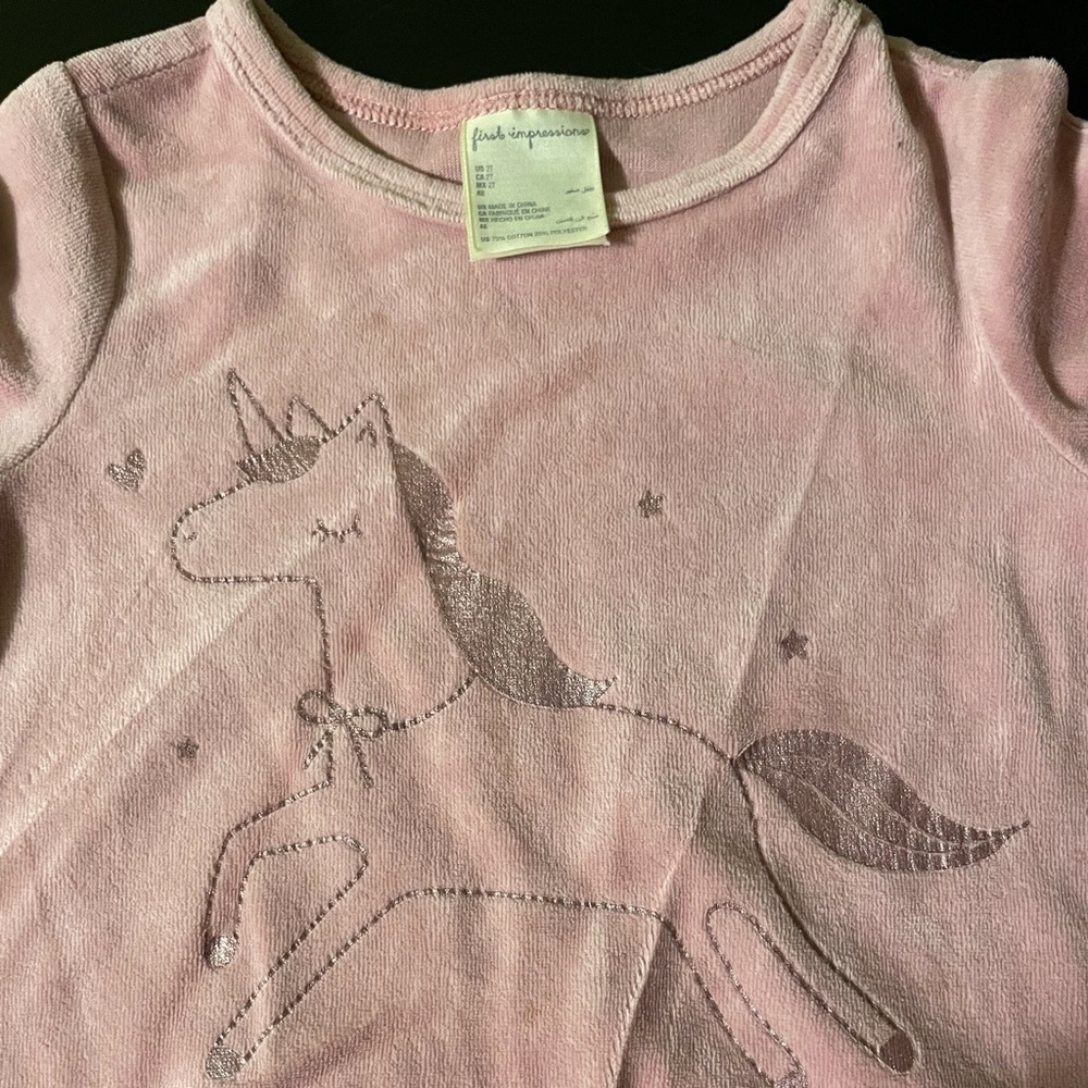First impressions sweatshirt size 2T